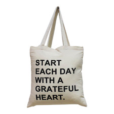 Cotton Canvas Tote Bags (Set of 4)