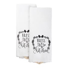 Bless This Kitchen Cotton Tea Towels (Set of 2)