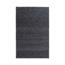 Charcoal Wool-Blend Rug