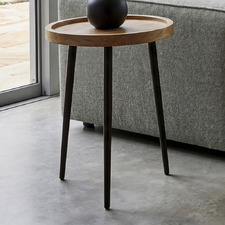 Trident Mango Wood Side Table