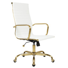 Eames Replica High Back Faux Leather Executive Chair