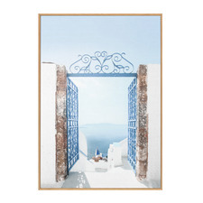 Gates to Paradise Framed Printed Wall Art