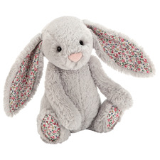 Jellycat Silver Blossom Bashful Bunny Plush Toy
