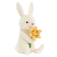 Jellycat Bobbi Bunny with Daffodil Plush Toy