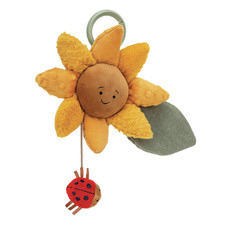 Jellycat Yellow & Green Fleury Sunflower Plush Toy