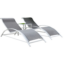 2 Seater Perry Sun Lounge Set