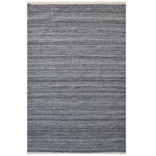 Charcoal Shadow Hand-Woven Indoor/Outdoor Rug