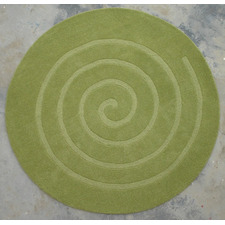 Swirl Green Rug