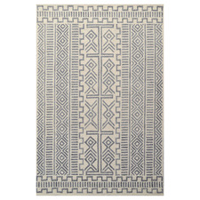 Ivory & Grey Nile Hand-Tufted Wool Rug