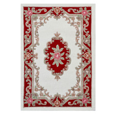Red Avalon Hand-Tufted Wool Rug