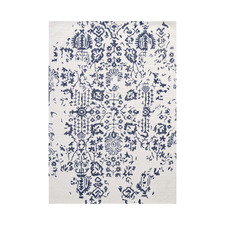 Ivory & Grey Erase Wool Rug