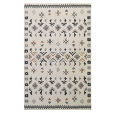 Coral Hand-Tufted Wool Rug