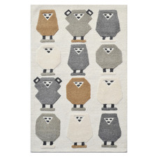 Wolly Hand-Tufted Wool Rug