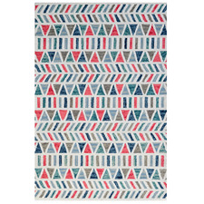 Triangle Hand-Tufted Wool Rug