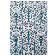 Blue Grass Hand-Tufted Wool Rug