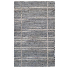 Mizo Hand-Woven Wool & Jute Rug