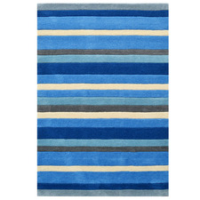 Blue Xylo Hand-Tufted Wool Rug