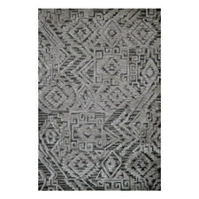 Grey Indra Wool Rug