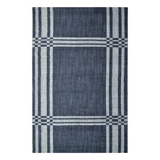 Charcoal & Ivory Bushra Wool Rug
