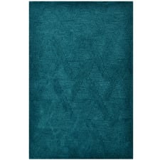 Turquoise Paradise Hand-Tufted Wool Rug