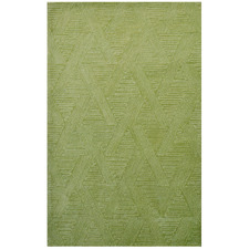 Pista Green Paradise Hand-Tufted Wool Rug