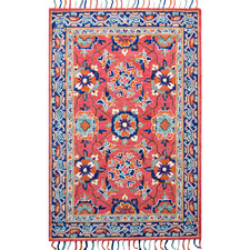 Light Pink Lyon Hand-Tufted Wool Rug
