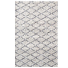 Ivory Darwin Hand-Woven Wool Rug