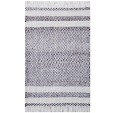 Grey Richmond Flat-Woven Reversible Rug
