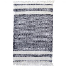 Charcoal Richmond Flat-Woven Reversible Rug