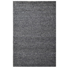 Charcoal Milton Hand-Woven Wool Rug