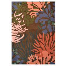 Botanical Hand-Tufted Wool Rug