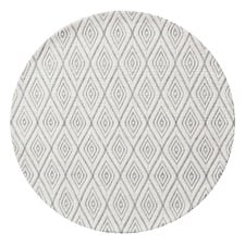 Audley Flat-Woven Wool Round Rug