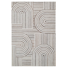 Natural Palmyra Hand-Woven Wool Rug