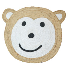 Hudson Kids' Hand-Woven Jute Round Rug