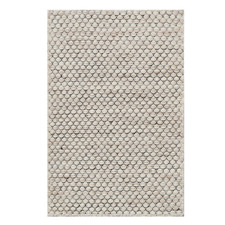 Beige Garry Hand-Woven Wool Rug