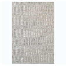 Beige Garry Hand-Woven Wool Rug