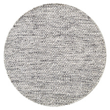 Garry Hand-Woven Wool Round Rug
