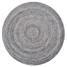 Pebble Shiloh Braided Indoor/Outdoor Round Rug