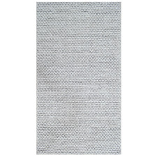Silver Zilla Hand-Woven Wool Rug