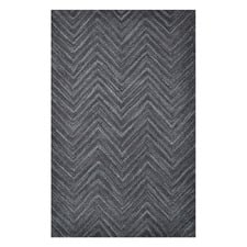 Grey Chloe Hand-Woven Wool Rug