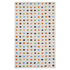 Penny Dot Multicolour Hand-Tufted Wool Rug