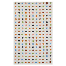 Penny Dot Multicolour Hand-Tufted Wool Rug