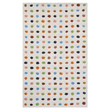 Penny Dot Multicolour Hand-Tufted Wool Runner