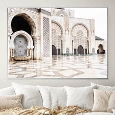 Marble Arches Framed Canvas Wall Art