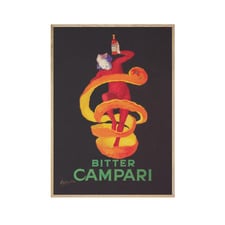 Bitter Campari Printed Wall Art