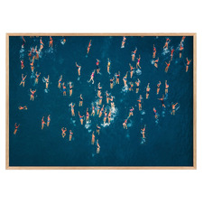 The Swimmers Framed Paper Print Wall Art