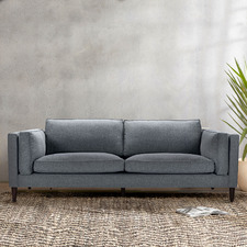 Charcoal Brahm Premium 3 Seater Sofa