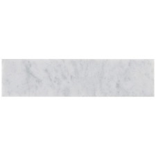 White Marble-Look Stone Tile