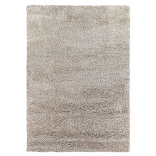 Beige Leamon Power-Loomed Rug