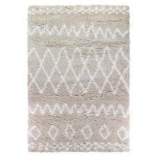 Beige Shahin Shag Rug